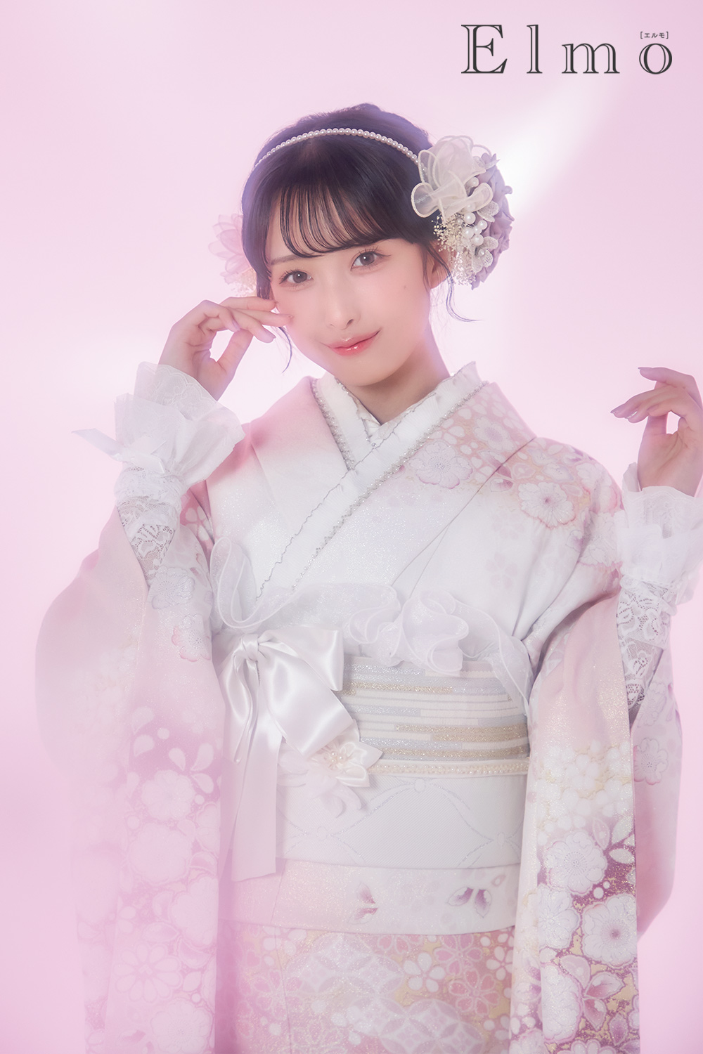 ナナイロキモノWEBショップ / 成人式振袖フルセット｜辻ヶ花 ピンク