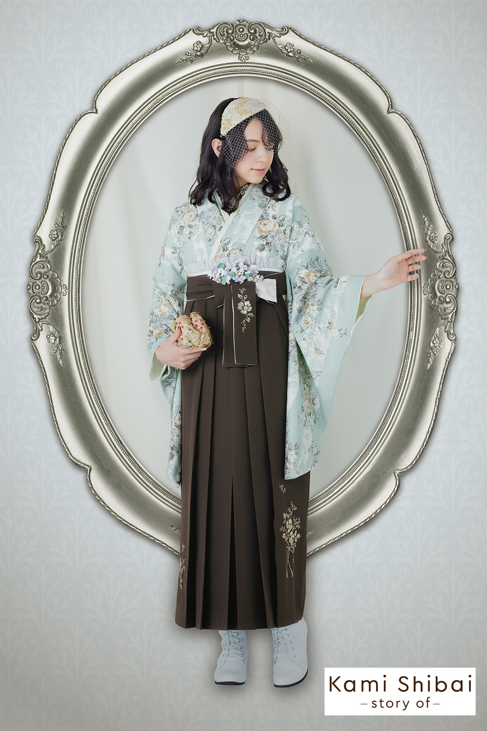 卒業式袴フルセット｜Kami Shiabi 2S094